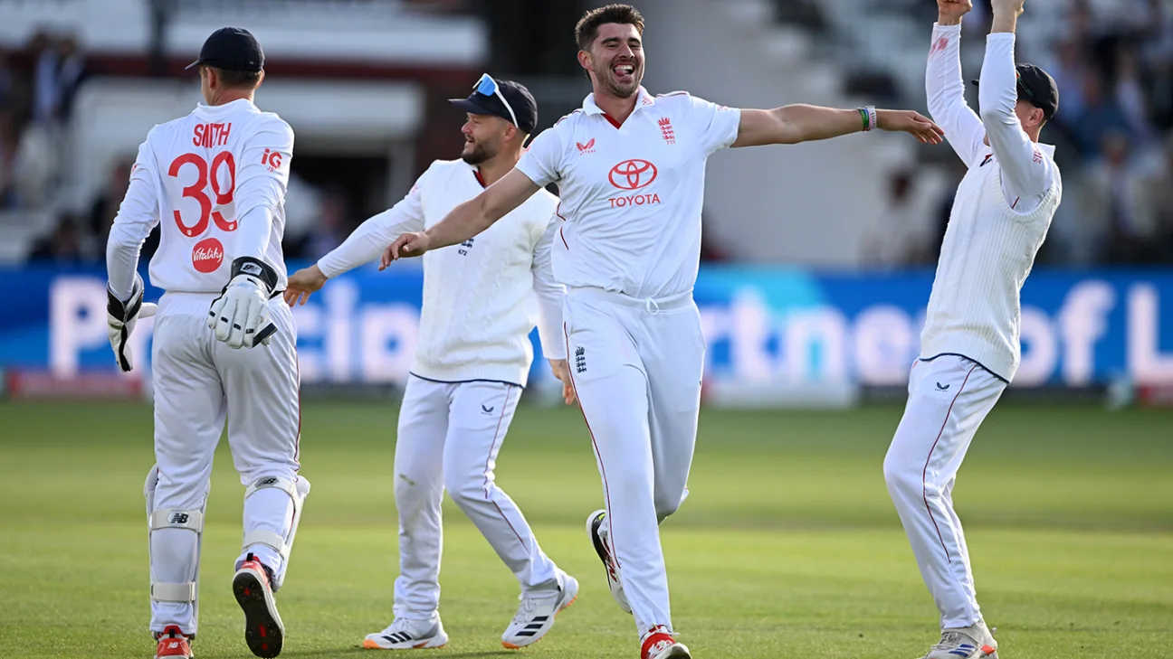 ENG vs NZ 2026, ENG vs NZ 1er rapport de match test, 04 - 07 juin 2026