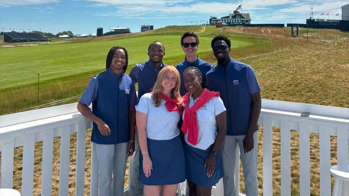 À l’US Open, les étudiants suivent un cours intensif sur le développement de carrière dans le golf