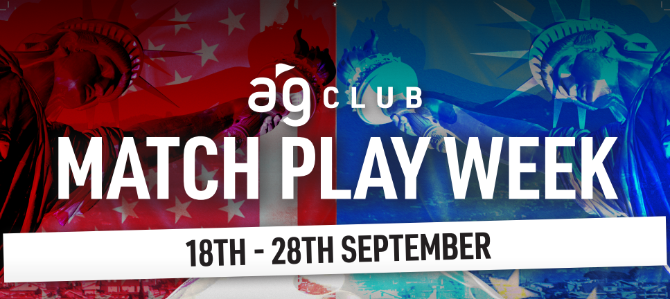 AG Club - Événement Match Play 18 – 28 septembre