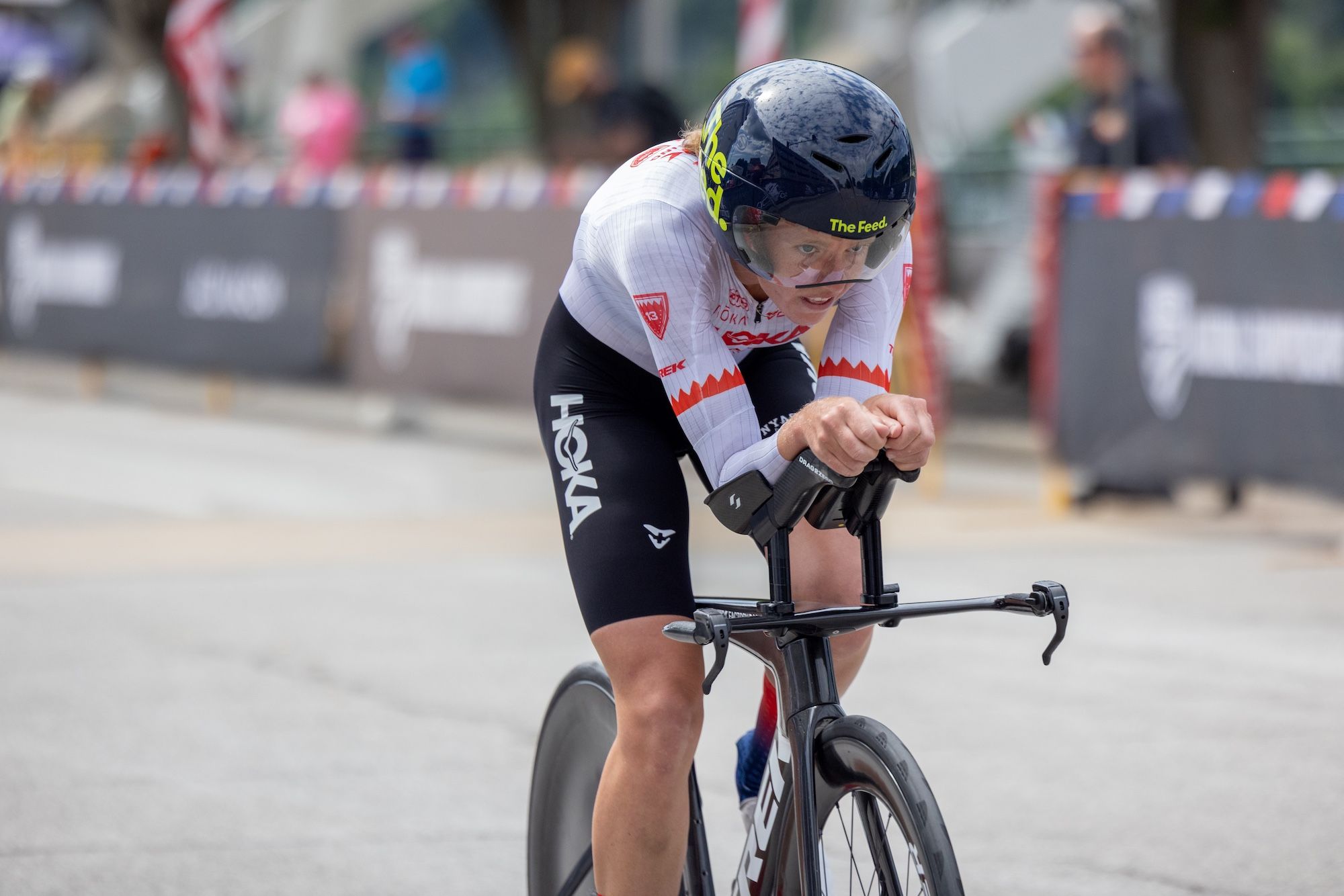 Championnat national professionnel américain. le triathlète Taylor Knibb remporte son deuxième titre en contre-la-montre