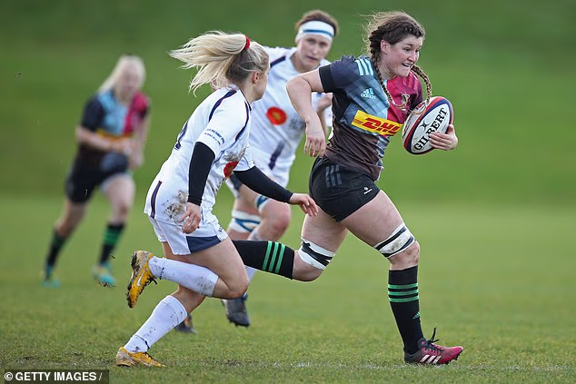 La flanker Anna Kaplis a joué pour les Harlequins