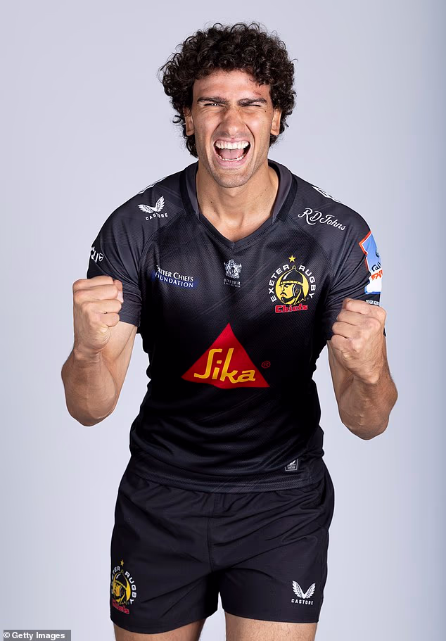 Andrea Zambonini, le défenseur italien d'Exeter, a grandi à Vicence, une ville passionnée de football, mais a choisi le rugby