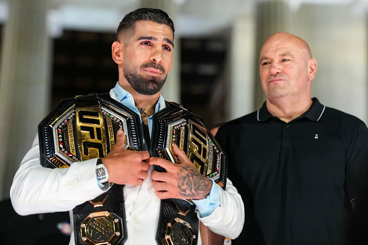 Ilya Topuria et Justin Gaetje ont été blessés lors d'un combat acharné à l'UFC Freedom 250. "Petit animal émotionnel"