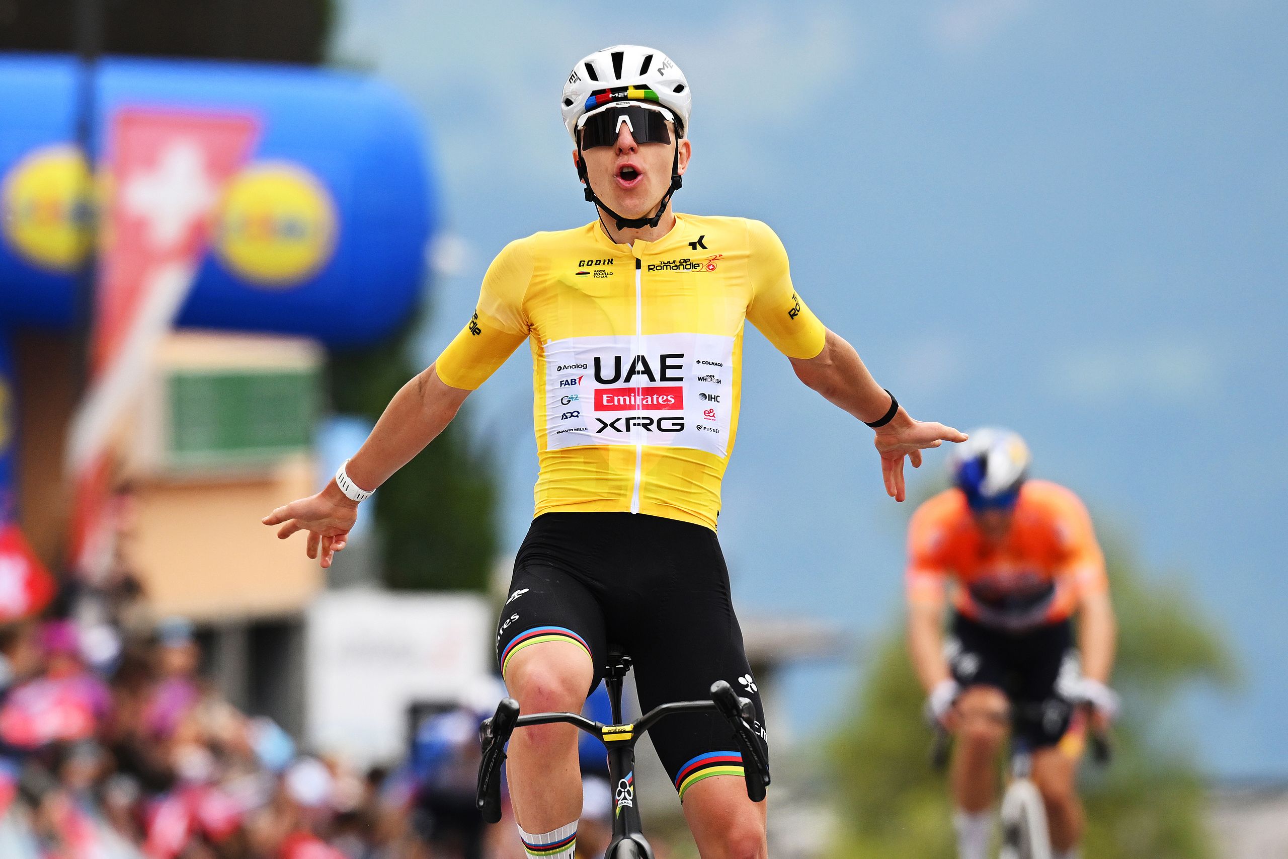 "La formation s'est très bien déroulée." Nouveau défi pour Thaddeus Pogachar alors qu'il termine le dernier Tour de France en solo lors de ses débuts sur le Tour de Suisse