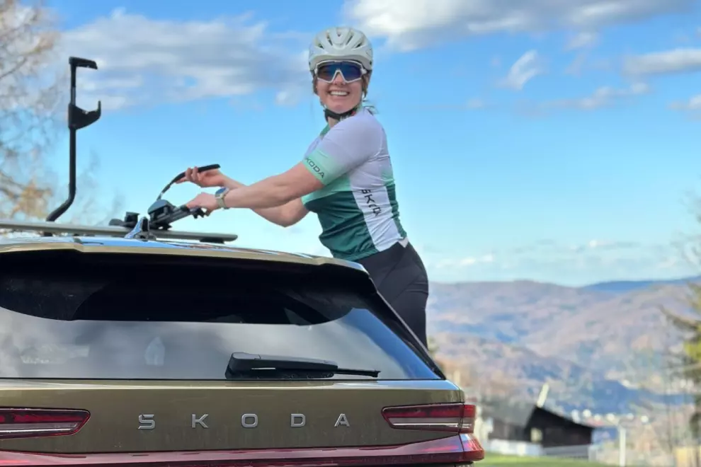 Between Mountain Hut Shifts and Training: Ewa Zwolska’s Hardest Cycling Hill to Climb Yet