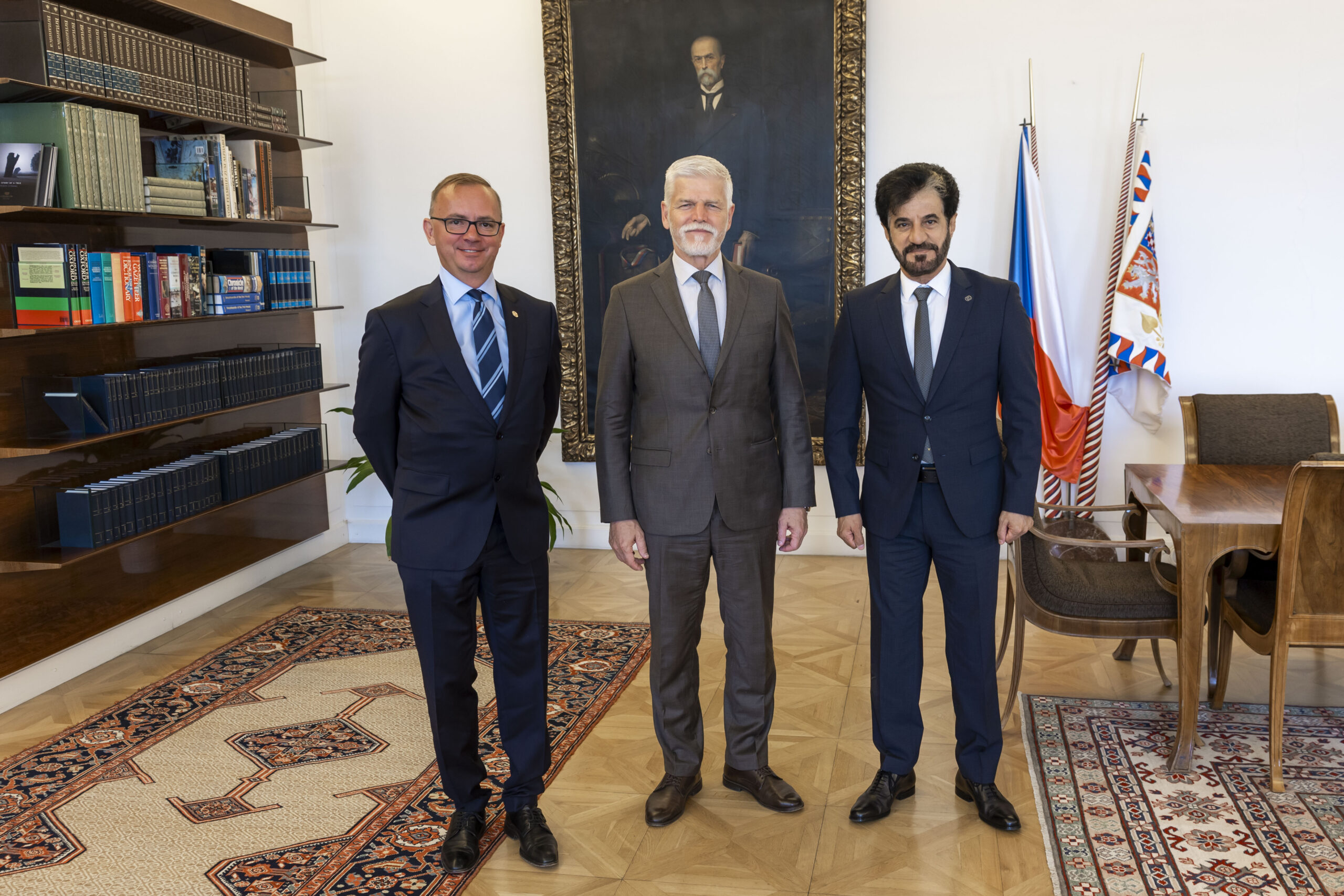 Le Président de la FIA, Mohammed Ben Sulayem, a rencontré le Président, le Premier Ministre et les chefs de gouvernement de la République tchèque à Prague