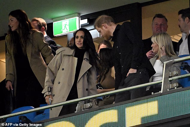 Le duc et la duchesse de Sussex étaient des invités spéciaux au stade Allianz pour le match des NSW Waratahs.