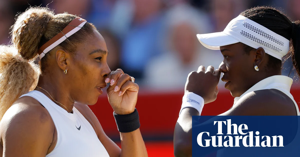 Le retour de Serena Williams au Queen's Club s'est terminé prématurément en raison d'une blessure à Mboko Tennis