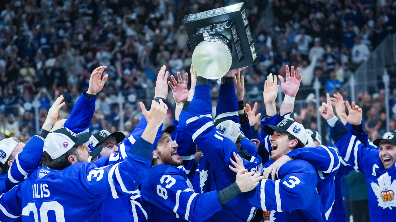 "L'endroit où vous voulez gagner". Les Marlies de Toronto remportent la Coupe Calder 2026