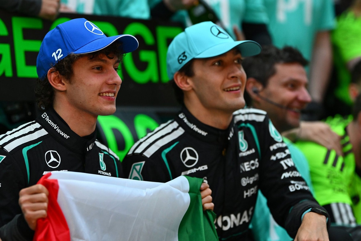 Mercedes rejette les spéculations sur le favoritisme de Russell et Antonelli