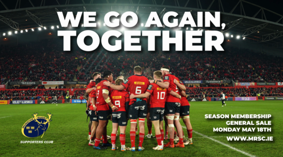 Munster Rugby | Abonnements de saison MRSC en vente générale