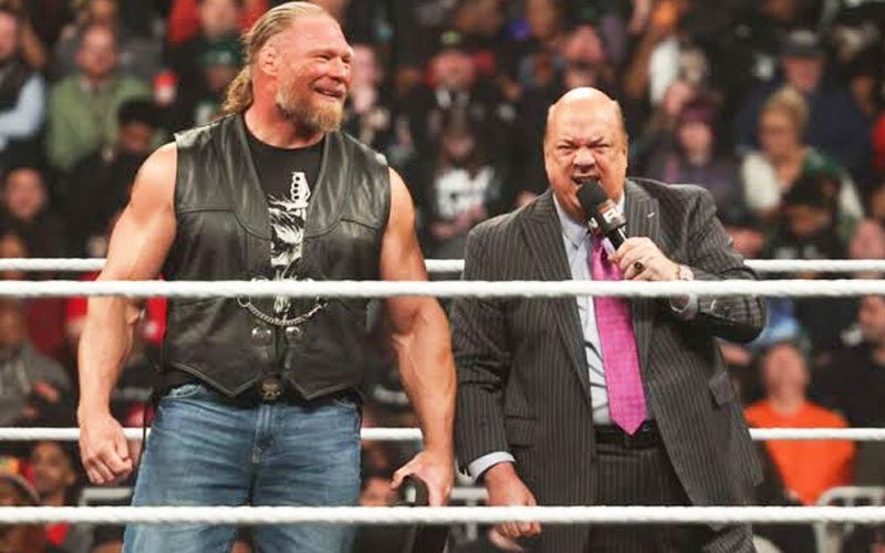 Paul Heyman explique pourquoi il mentionne Brock Lesnar comme une menace