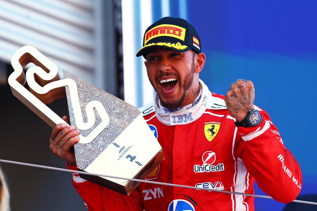 Statistiques folles de la victoire de Hamilton au GP de Barcelone et de sa première victoire pour Ferrari