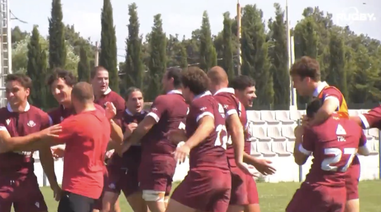 U20, la Géorgie a battu la Nouvelle-Zélande sur le score de 22-19. un exploit historique avant la Coupe du monde