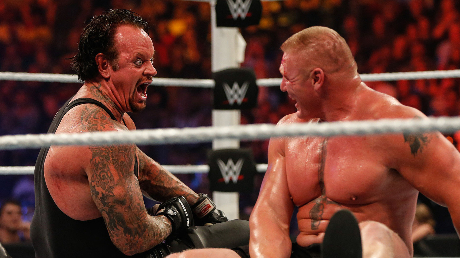 Undertaker aborde sa carrière à la WWE après la commotion cérébrale de Brock Lesnar