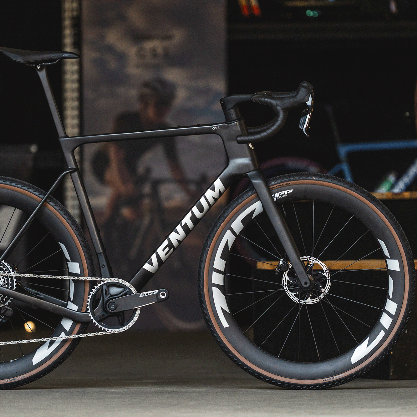 Vélo de gravier Ventum GS1. voiture de course sur gravier plus rapide et plus légère - maintenant disponible au Royaume-Uni